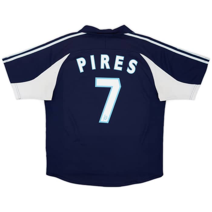 1999-00 Olympique Marseille Away Shirt Pires #7 - 7/10 - (M)