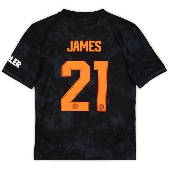 2019-20 Manchester United Third Shirt James #21 (XS.Boys)