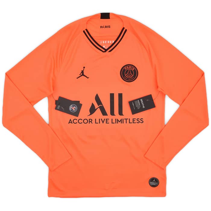 2019-20 Paris Saint-Germain Away L/S Shirt Mbappe #7 (S)