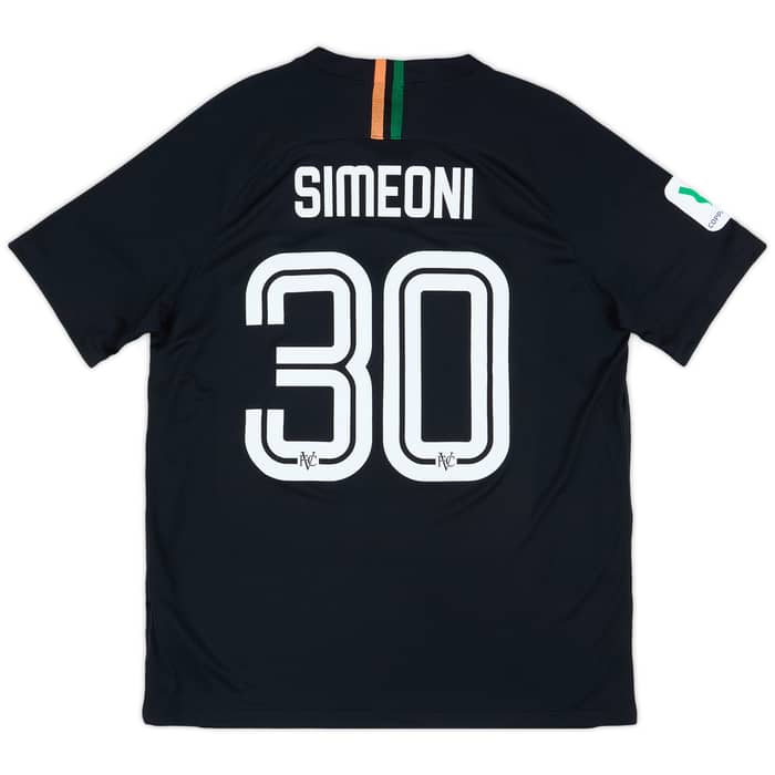 2019-20 Venezia Match Issue Home Shirt Simeoni #30 (L)