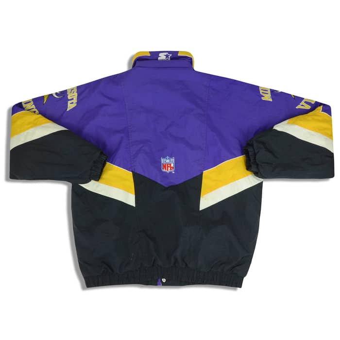 1990s Minnesota Vikings Starter Rain Coat XL