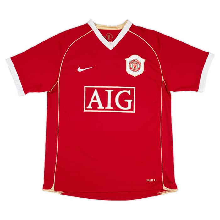 2006-07 Manchester United Home Shirt Rooney #8