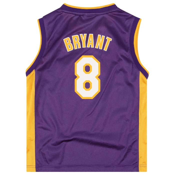 2002-06 LA Lakers Bryant #8 Reebok Jersey (Away) Y