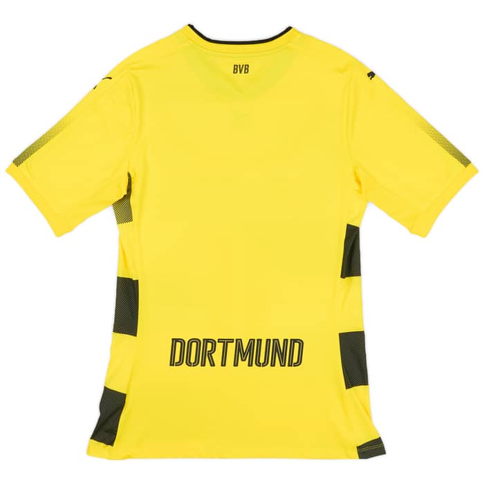 2017-18 Borussia Dortmund Player Issue ACTV Fit Home Shirt