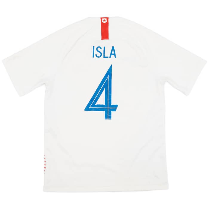 2018-19 Chile Away Shirt Isla #4 - 4/10 - (M)