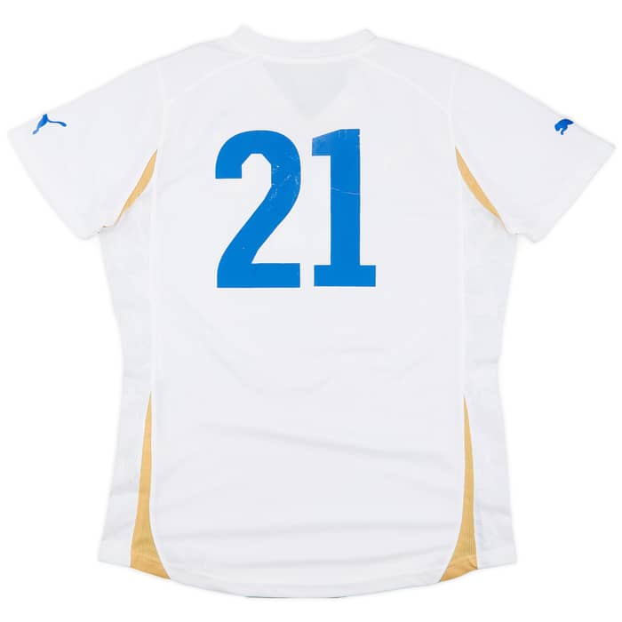 2010-12 Italy Women Player Issue Away Shirt #12 - 7/10 - (Women's XL)