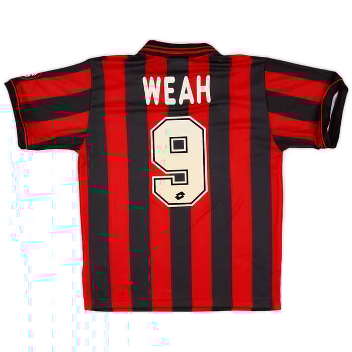 1996-97 AC Milan Home Shirt Weah #9 (S)