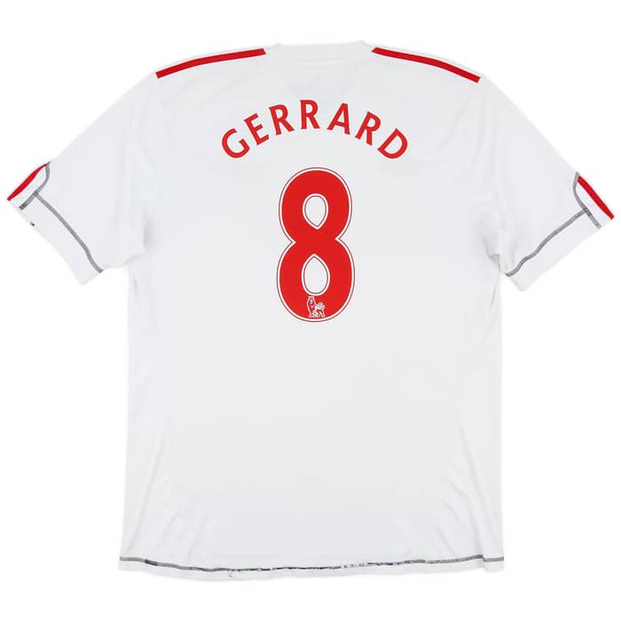 2009-10 Liverpool Third Shirt Gerrard #8 - 4/10 - (XL)