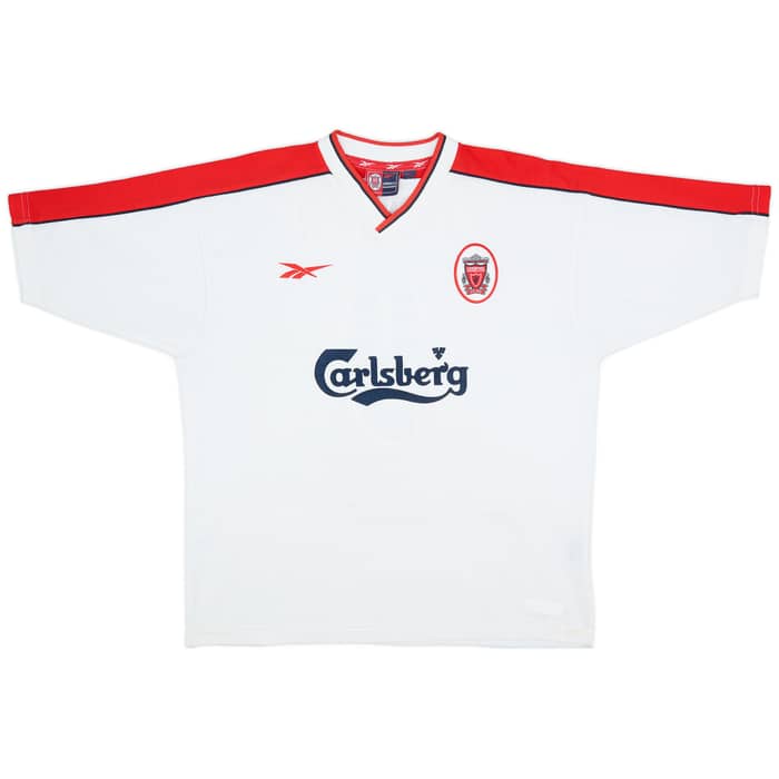 1998-99 Liverpool Away Shirt Fowler #9 - 8/10 - (L)
