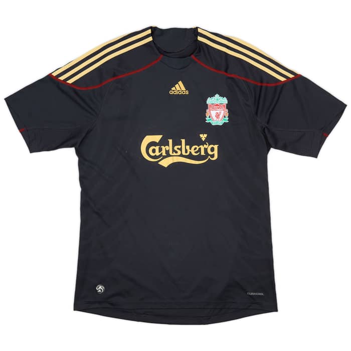 2009-10 Liverpool Away Shirt Gerrard #8 - 6/10 - (XL)