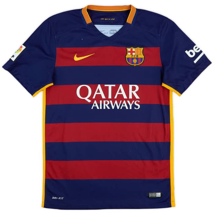 2015-16 Barcelona Home Shirt Messi #10 - 6/10 - (S)