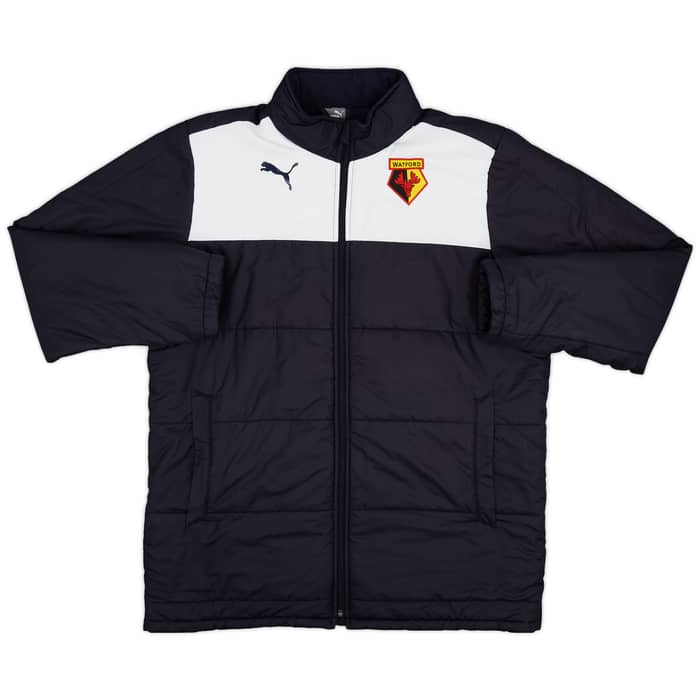 2012-13 Watford Puma Padded Bench Coat - 8/10 - (L)