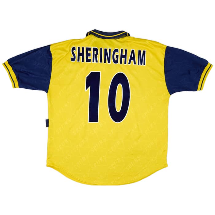 1995-97 Tottenham Third Shirt Sheringham #10 - 5/10 - (XL)