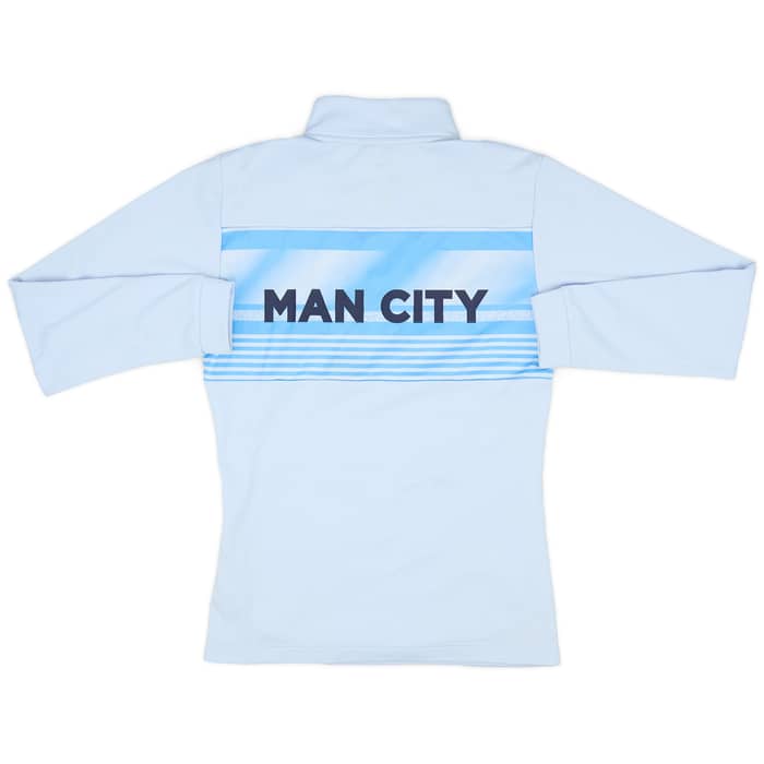 2020-21 Manchester City Puma 1/4 Zip Training Top - 7/10 - (S)
