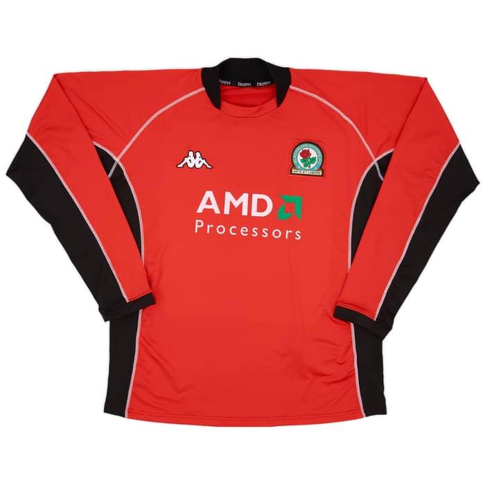 2002-03 Blackburn Match Issue UEFA Cup Away Shirt Thompson #20