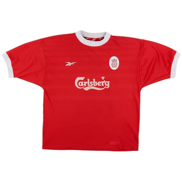 1998-00 Liverpool Home Shirt Owen #10 - 5/10 - (XL)