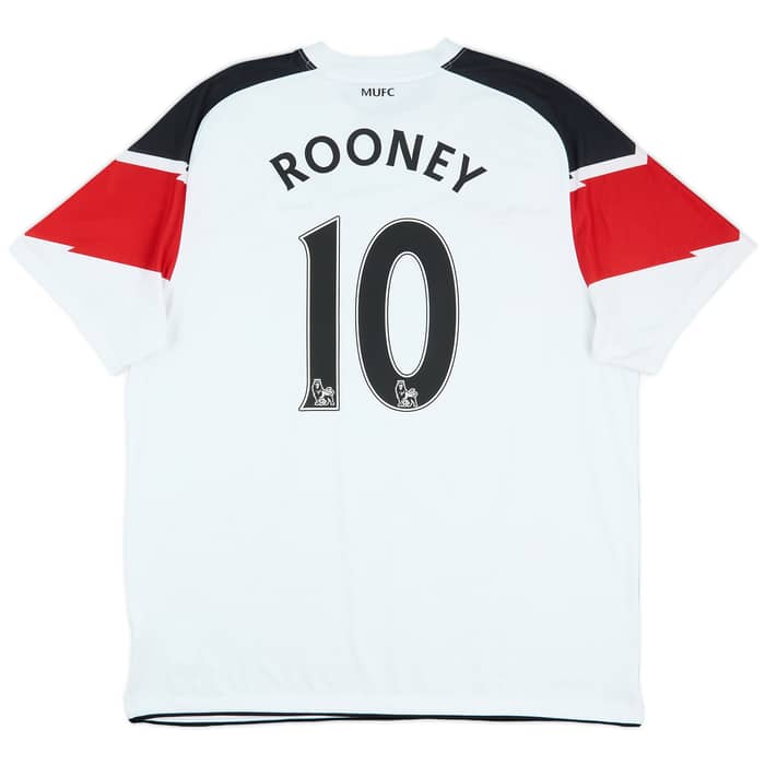 2010-12 Manchester United Away Shirt Rooney #10 - 6/10 - (XL)