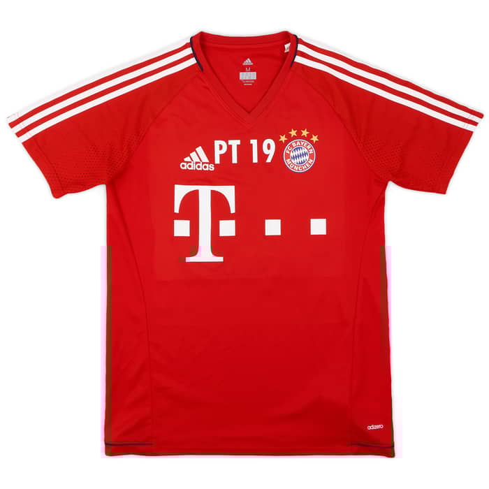 2017-18 Bayern Munich Player Issue adizero Training Shirt PT #19 - 9/10 - (M)