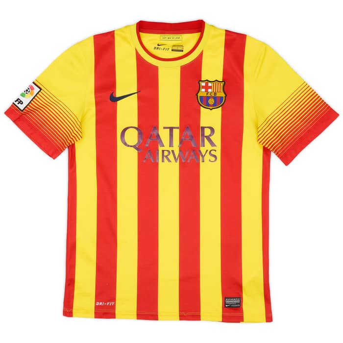 2013-15 Barcelona Away Shirt Messi #10 - 7/10 - (S)
