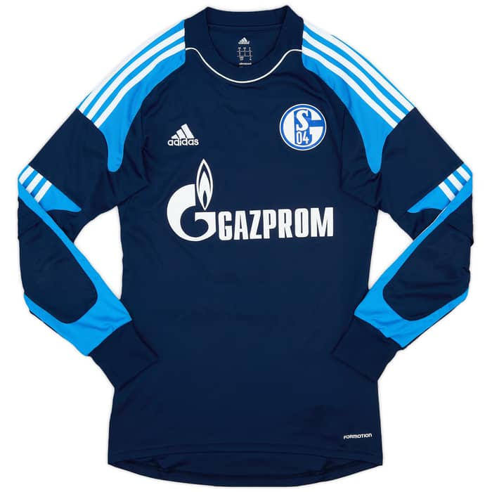 2013-14 Schalke GK Shirt Fahrmann #1 - 7/10 - (S)