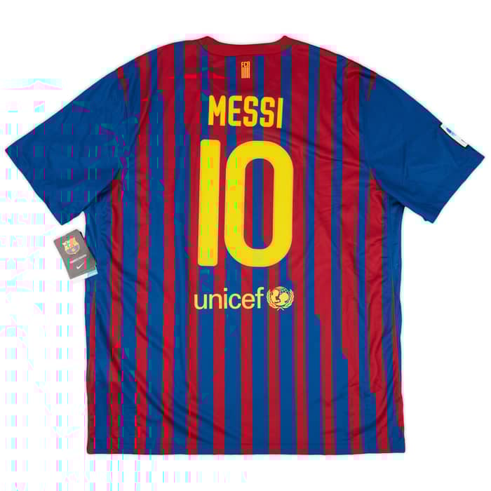 2011-12 Barcelona Home Shirt Messi #10 (XXL)