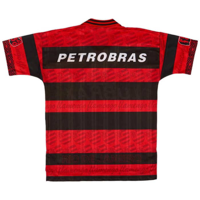 1995-96 Flamengo Centenary Home Shirt - 9/10 - (M)