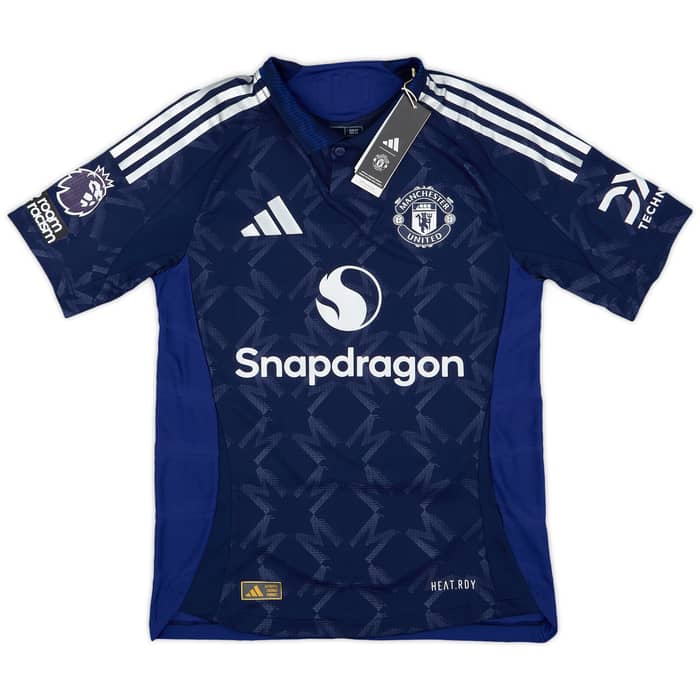2024-25 Manchester United Authentic Away Shirt Mainoo #37 (S)
