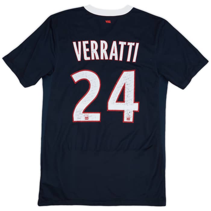 2011-12 Paris Saint-Germain Home Shirt Verratti #24 - 5/10 - (S)