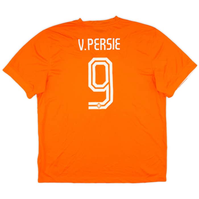 2014-15 Netherlands Home Shirt v.Persie #9 (XXL)