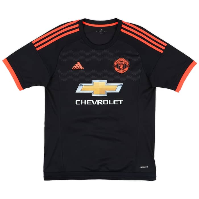 2015-16 Manchester United Third Shirt Valencia #25 - 9/10 - (M)