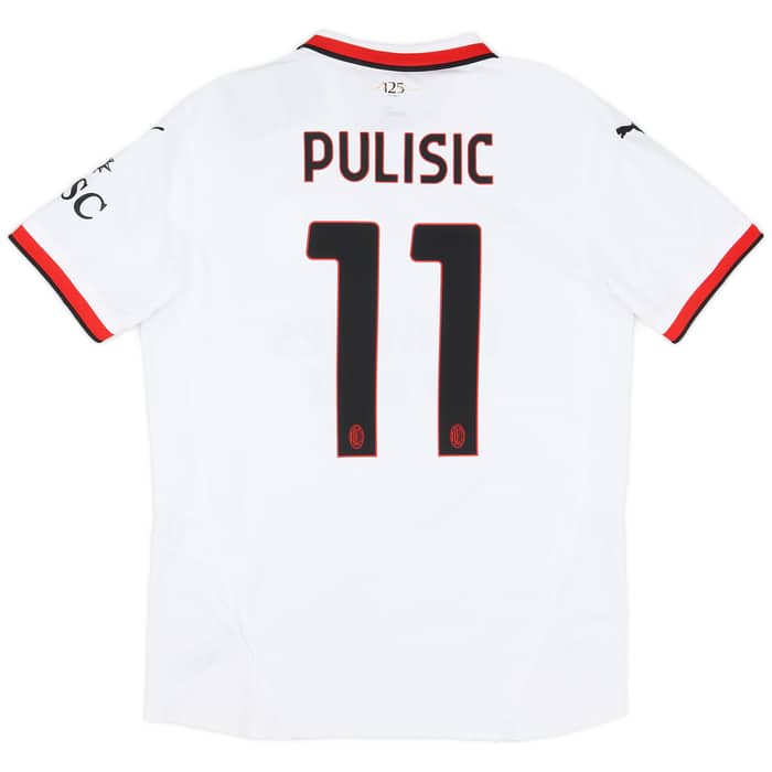 2024-25 AC Milan Authentic Away Shirt Pulisic #11