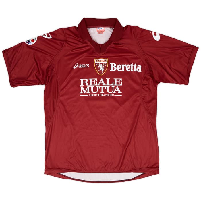 2006-07 Torino Match Worn Home Shirt Muzzi #9