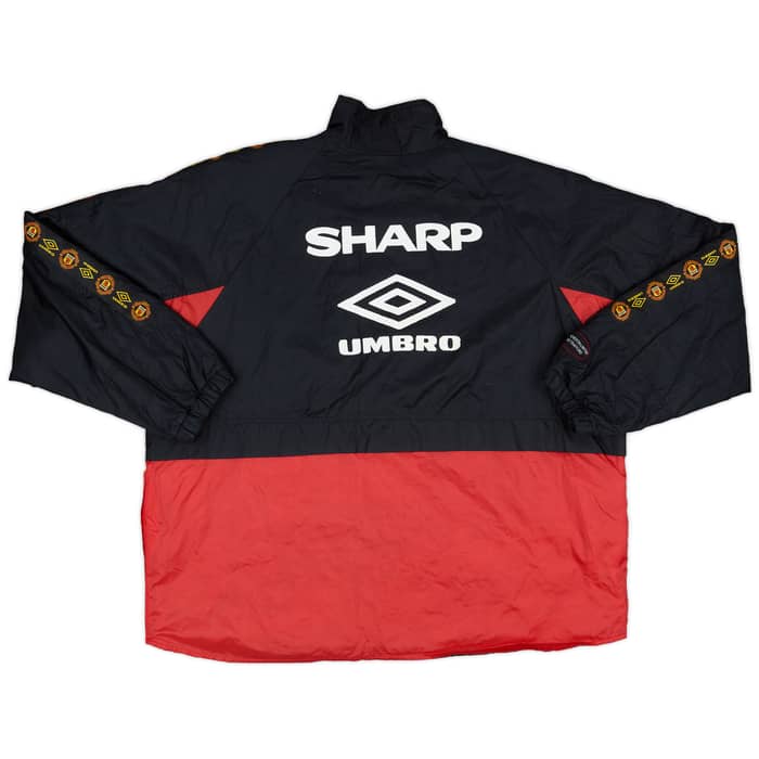 1996-97 Manchester United Umbro Rain Jacket - 7/10 - (XL)
