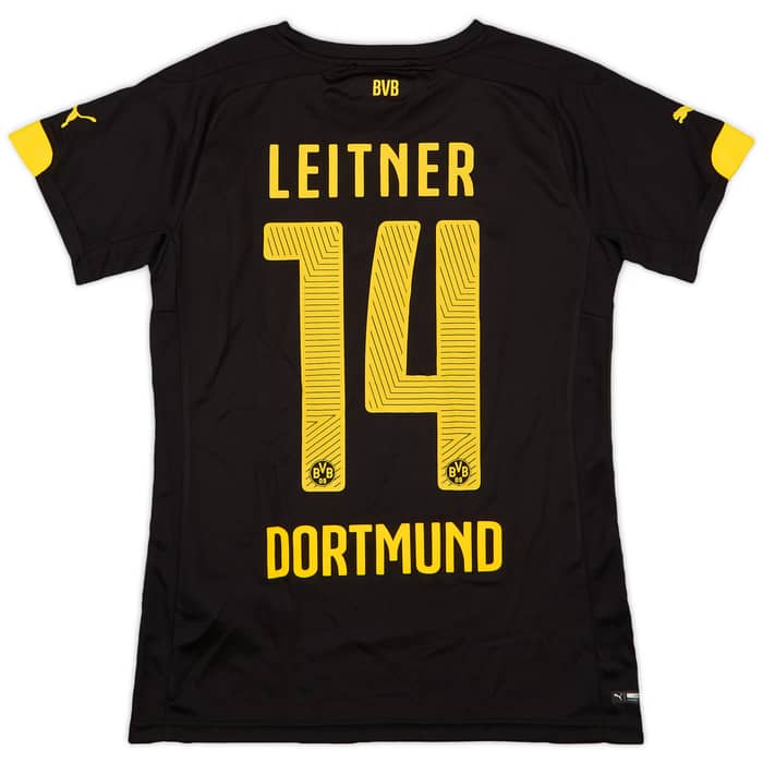 2014-16 Borussia Dortmund Away Shirt Leitner #14 (Women's S)