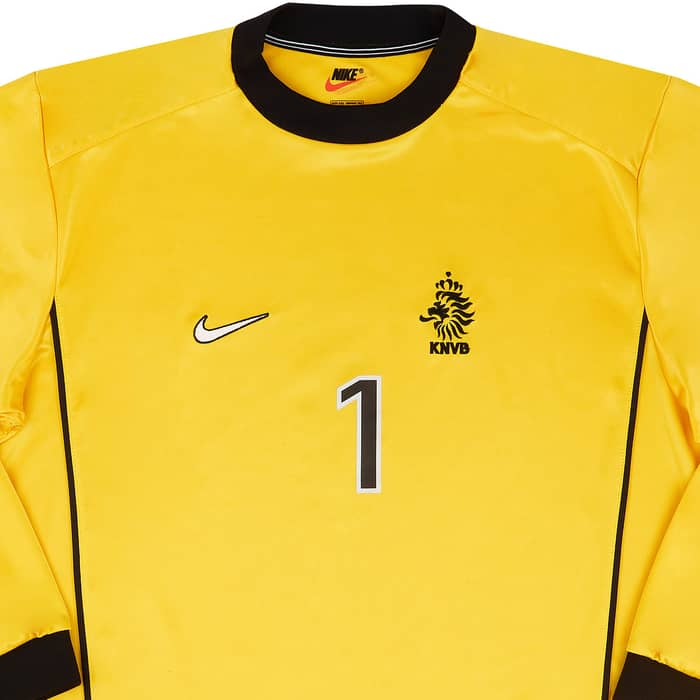 1998-99 Holland Match Issue GK Shirt van der Sar #1