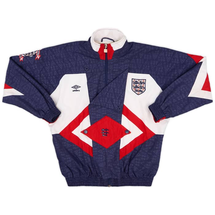 1990-92 England Umbro Tracksuit - 9/10 - (Y)