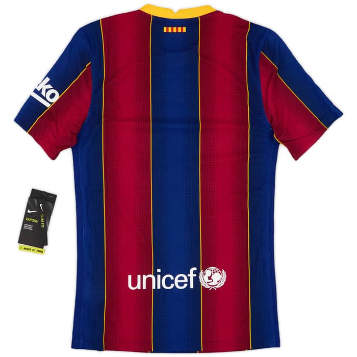 2020-21 Barcelona Authentic Home Shirt (XS)