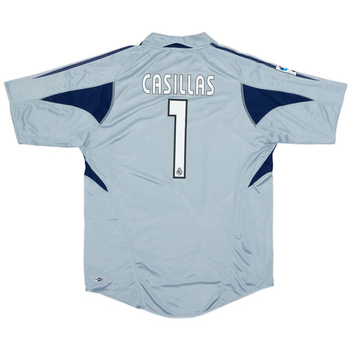2004-05 Real Madrid GK S/S Shirt Casillas #1 (L)