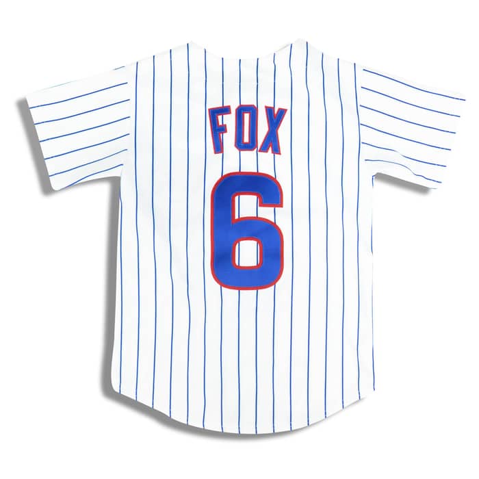 2005-08 Chicago Cubs Fox #6 Majestic Jersey (Home) Y