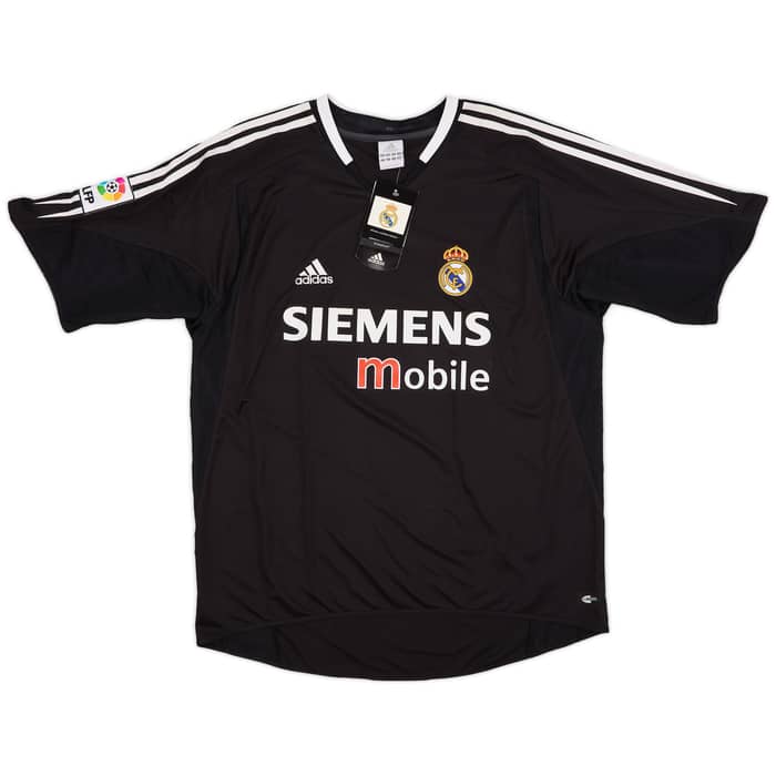 2004-05 Real Madrid Away Shirt Zidane #5 (L)