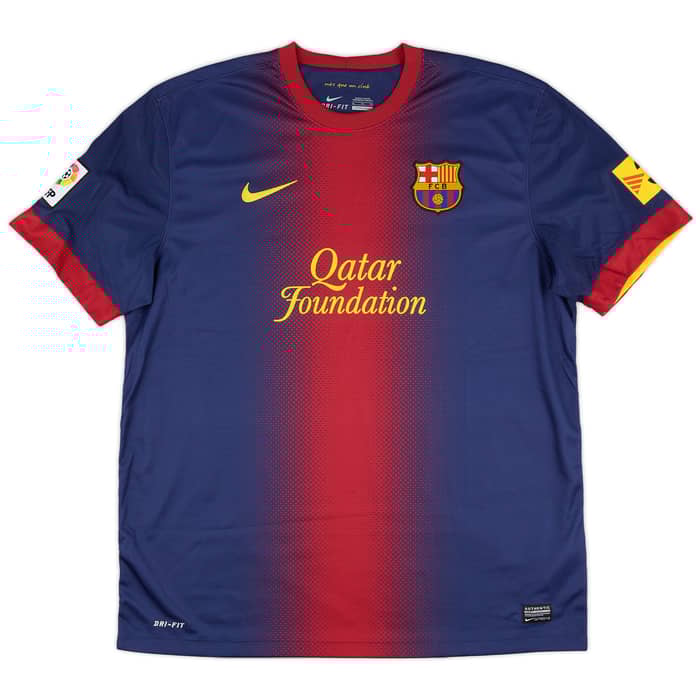 2012-13 Barcelona Home Shirt Messi #10