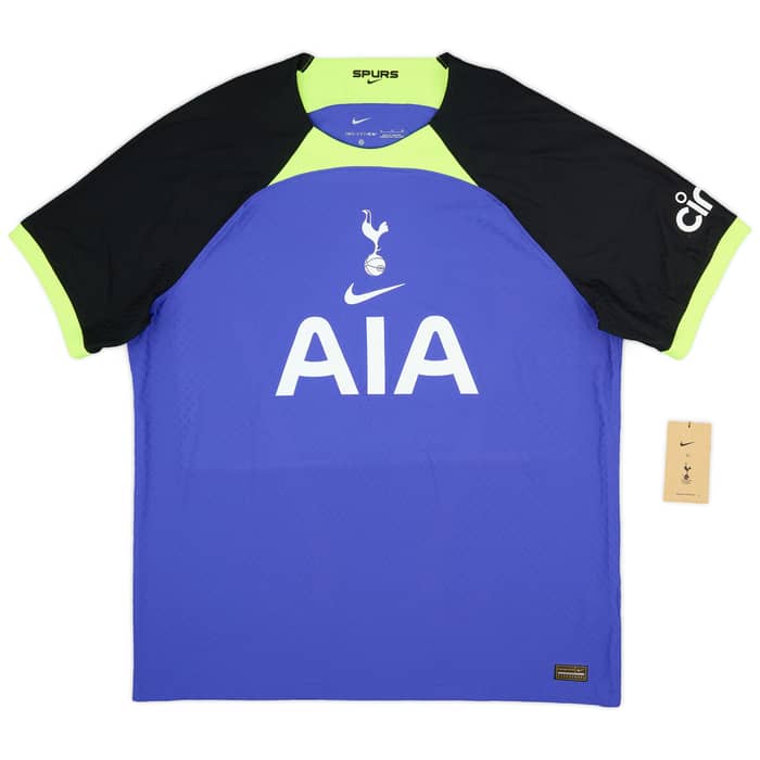 2022-23 Tottenham Authentic Away Shirt Son #7 (XL)