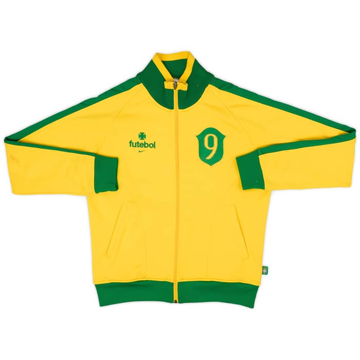 2006-08 Brazil Nike Anthem Jacket #9 - 5/10 - (M)