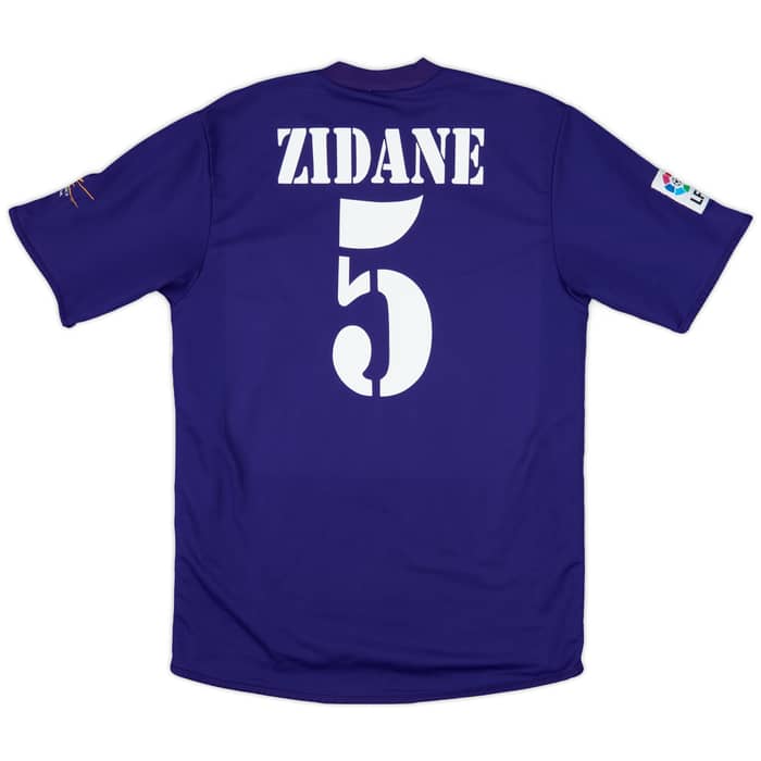 2001 Real Madrid Centenary Third Shirt Zidane #5 - 8/10 - (M)