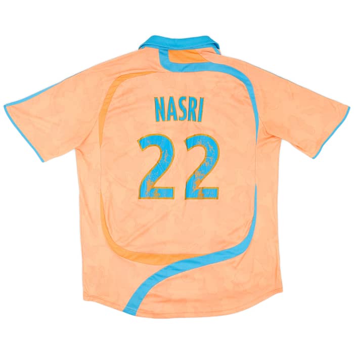 2007-08 Olympique Marseille Third Shirt Nasri #22 - 5/10 - (XL)