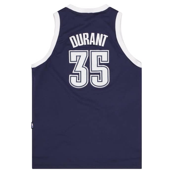 2012-14 Oklahoma City Thunder Durant #35 adidas Swingman Jersey (Alternate) Y