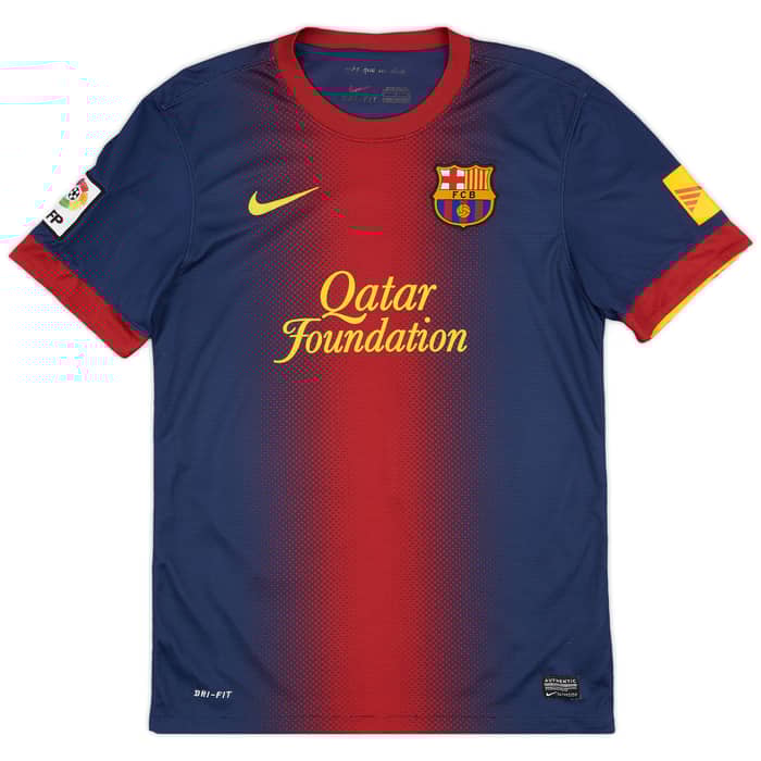 2012-13 Barcelona Home Shirt Messi #10 - 7/10 - (S)