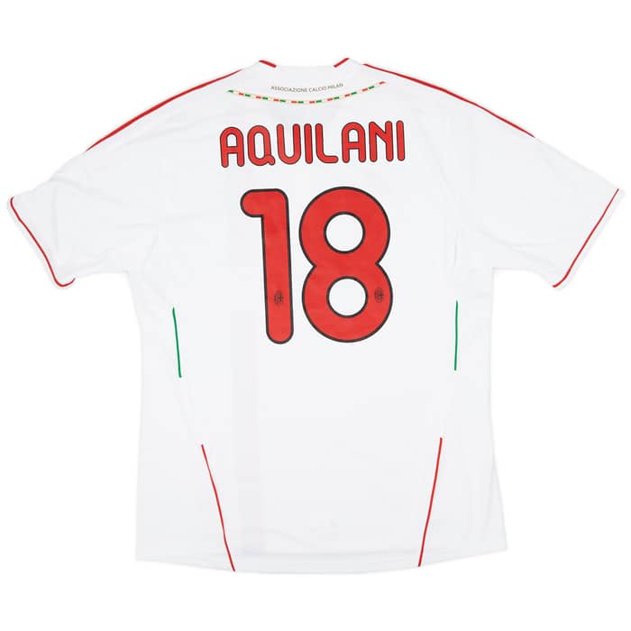 2011-12 AC Milan Away Shirt Aquilani #18 (XL)
