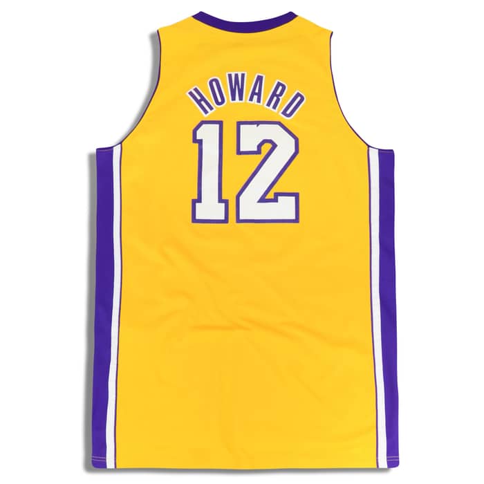 2012-13 LA Lakers Howard #12 adidas Swingman Jersey (Home) M