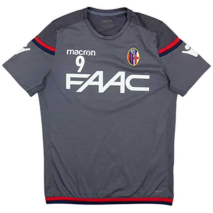 2016-17 Bologna Macron Player Issue Training Shirt #9 - 6/10 - (L)